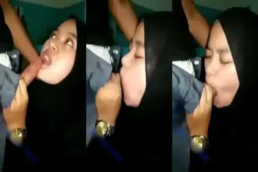 Bokep Jilbab Hijabers Ketagihan Peju Sepong Brutal Hot