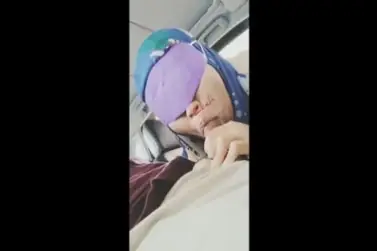 Jilbab Biru BJ Di Dalam Mobil Viral Lumer WOT HD
